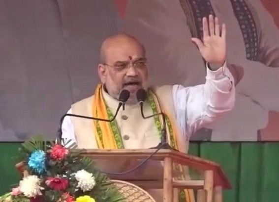 Amit Shah asked Tripura’s people to give BJP one more chance to take Tripura to the 1st Position in entire Country Amit Shah asked Tripura’s people to give BJP one more chance to take Tripura to the 1st Position in entire Country